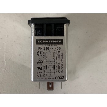 Schaffner FN286-4-06 Filter 110/250VAC 50/60Hz